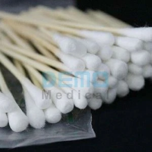 Kosmeetiline puuvillane bambus Q Tip In Box